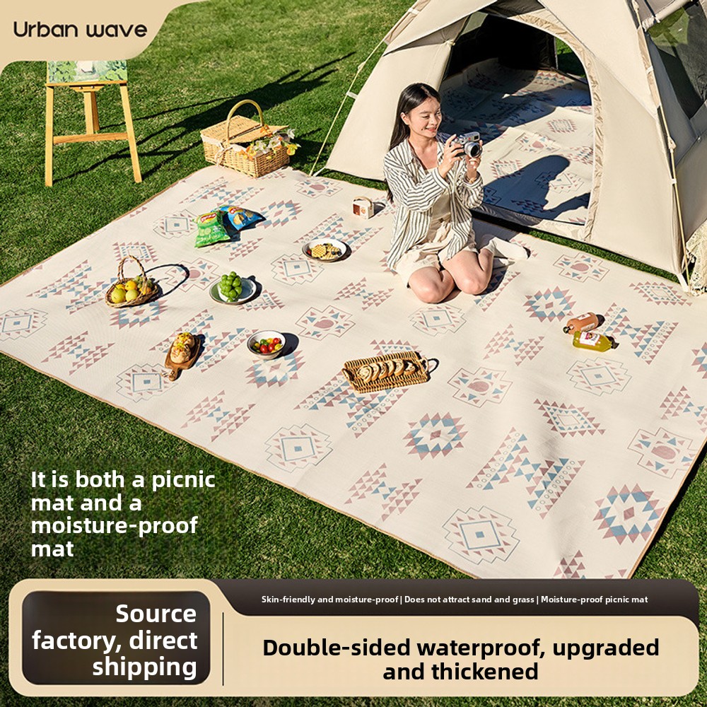 Outdoor Camping Rugs - Tapete de Piquenique Impermeável e Espesso,