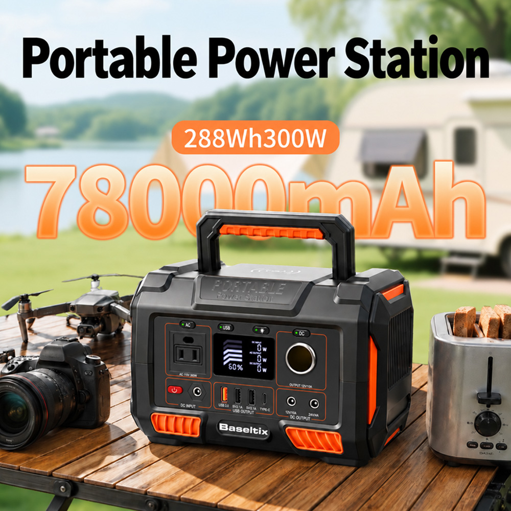 Outdoor Camping Usa - Estação de energia portátil de 78000mAh,