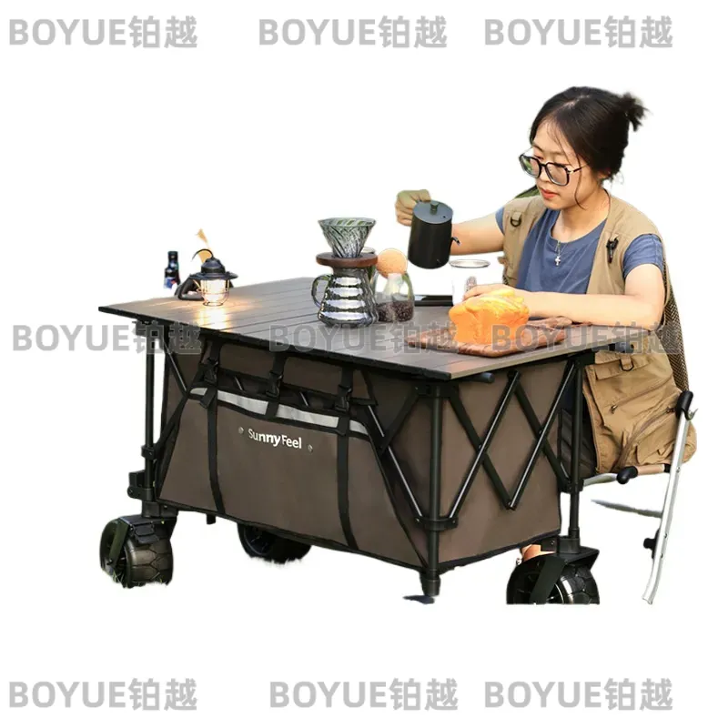 Carrinho de Camping Dobrável S - Outdoor Camping Trolley avaliação e preço