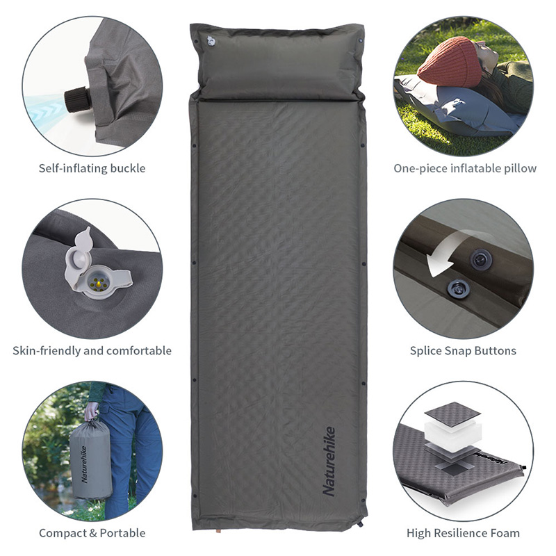Naturehike d01 tapete de ar au - Outdoor Camping Rugs avaliação e preço