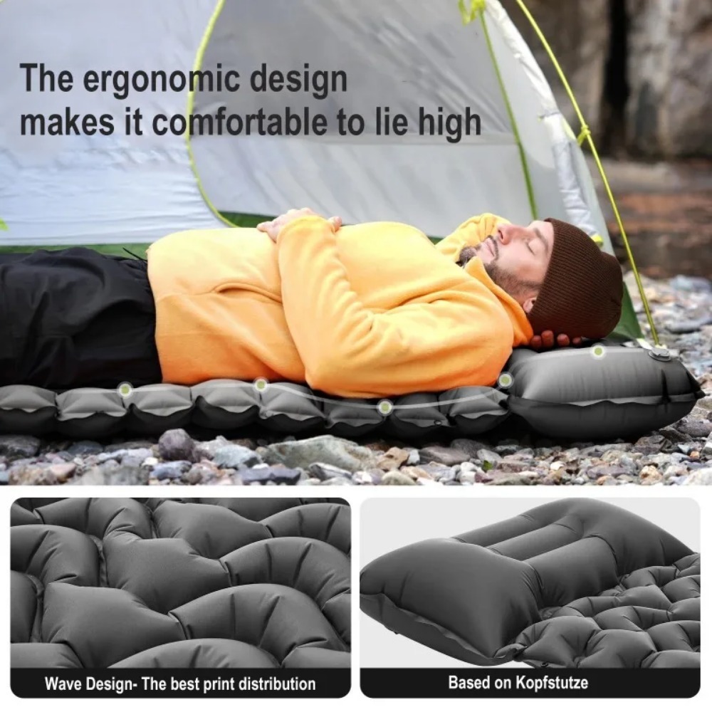 Colchão inflável para camping, - Outdoor Camping Rugs avaliação e preço