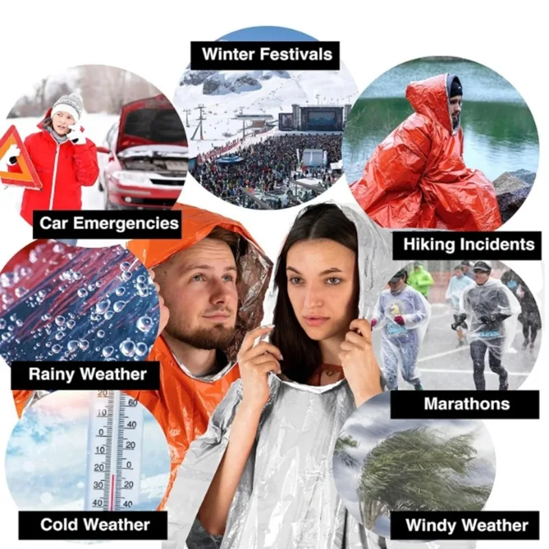 1 unidade/2 unidades: Poncho d - Camping Rain Poncho avaliação e preço