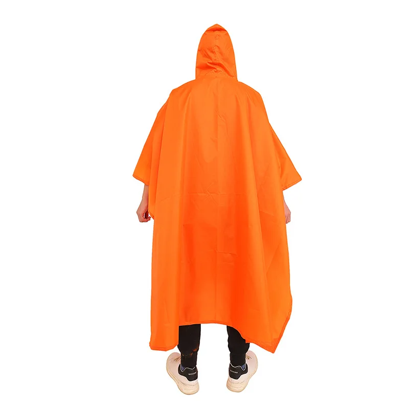 Capa de chuva 3 em 1 caminhada - Camping Rain Poncho avaliação e preço