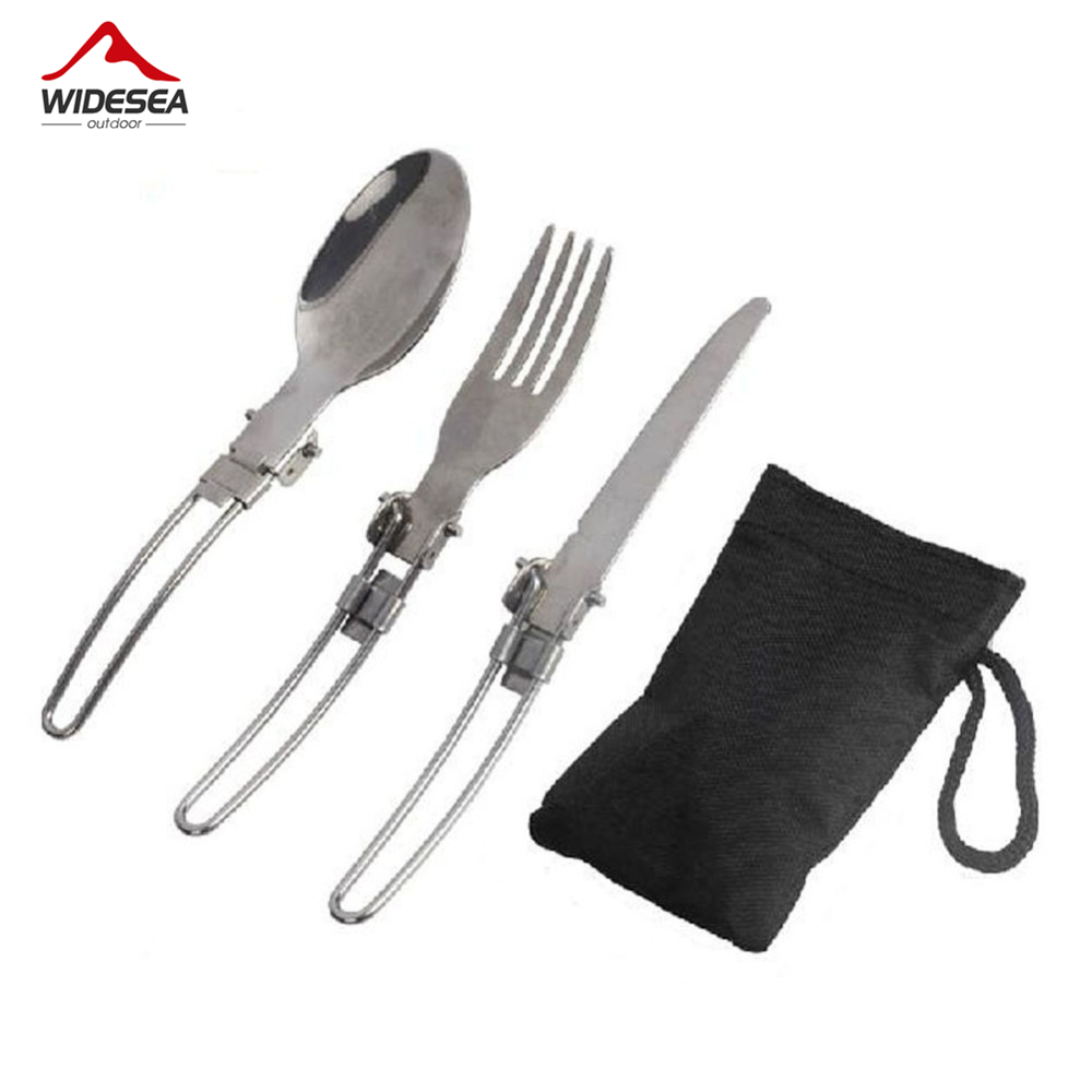 3 pçs 1 conjunto portátil acam - Outdoor Camping Dining Set avaliação e preço