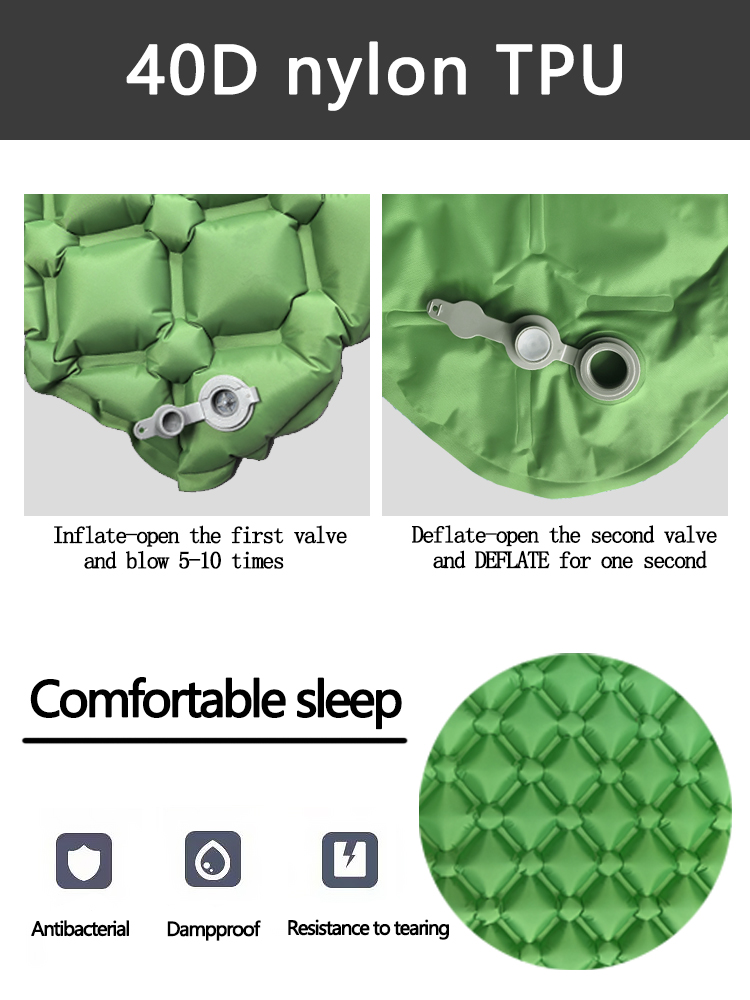 Colchão Inflável para Camping  - Outdoor Camping Rugs avaliação e preço